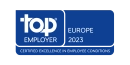 Auszeichnung Top Employer Europa 2023
