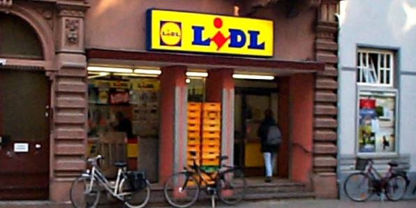 Bild einer alten Lidl Filiale